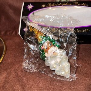 🐈‍⬛ Christopher Radko ornament “Firry Nick” little gem